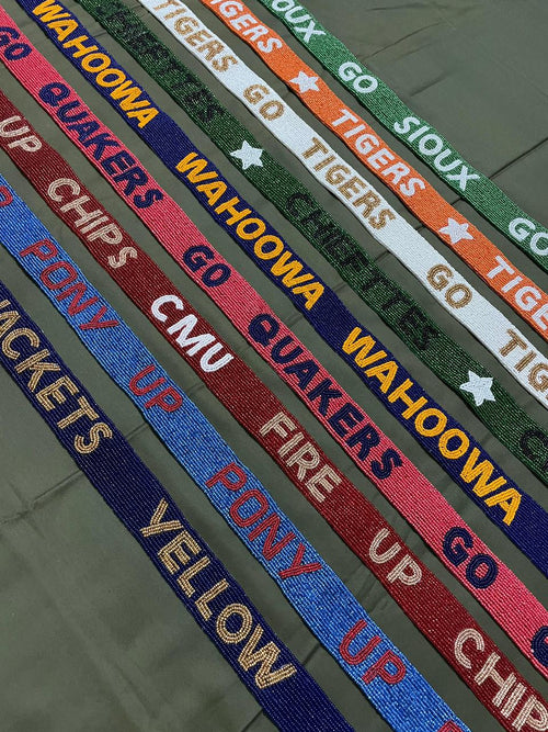 Custom Beaded Purse Strap